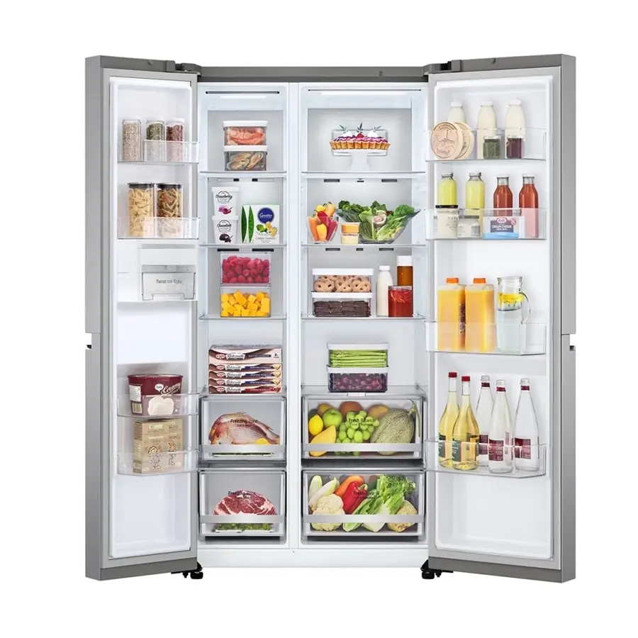LG GC-B257SMZV 647 Litre Side by Side No Frost Buzdolabı Gümüş