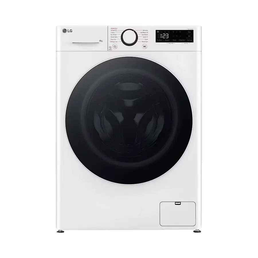 LG F2WR508S0W 8 kg Slim AI DD Çamaşır Makinesi
