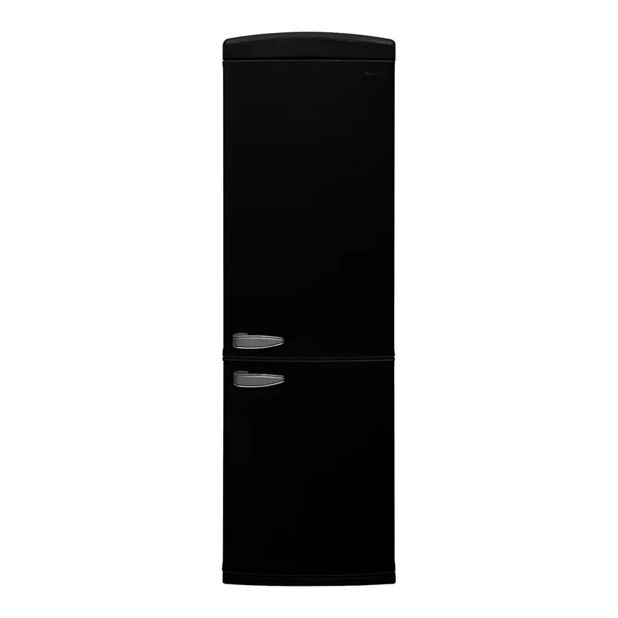 Sharp SJ-RA10RMXBD-EU 330 Litre Alttan Donduruculu No Frost Buzdolabı Siyah