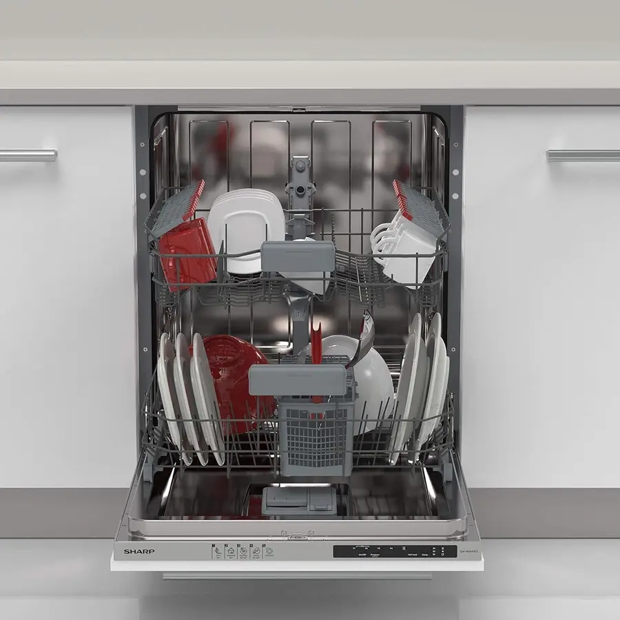 Sharp QW-NI14I47EX-EU 13 Kişilik Tam Ankastre Bulaşık Makinesi