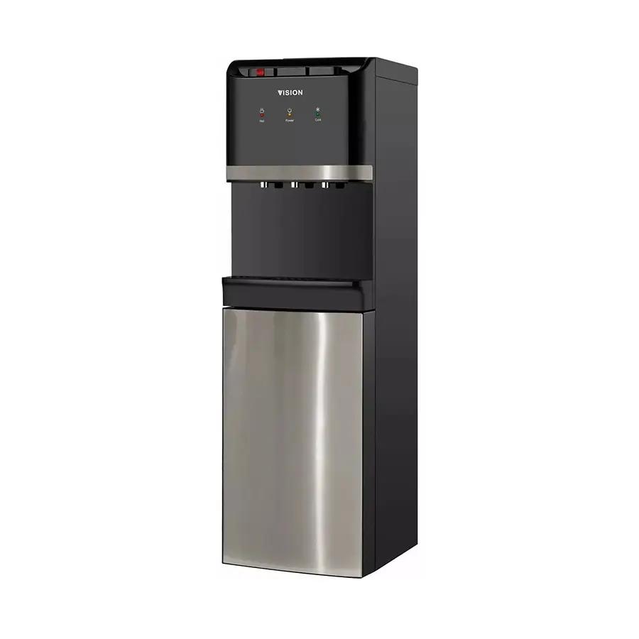 Vision VSN-FF-80BL-SB Alttan Damacanalı Su Sebili Siyah-Gümüş