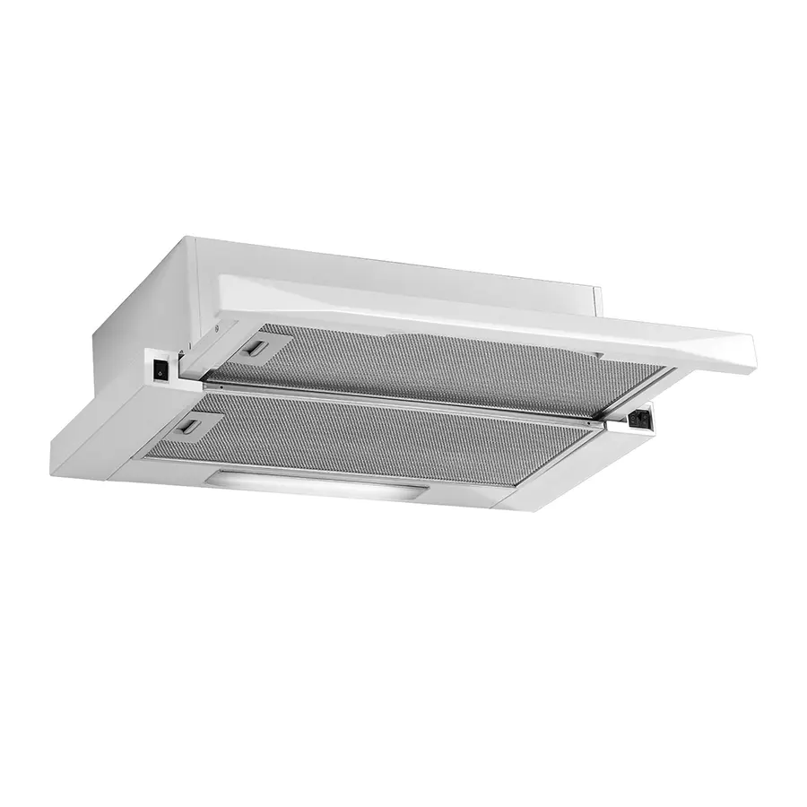 Vision VSN-VA5 60 cm Çift Motorlu Sürgülü Aspiratör Beyaz
