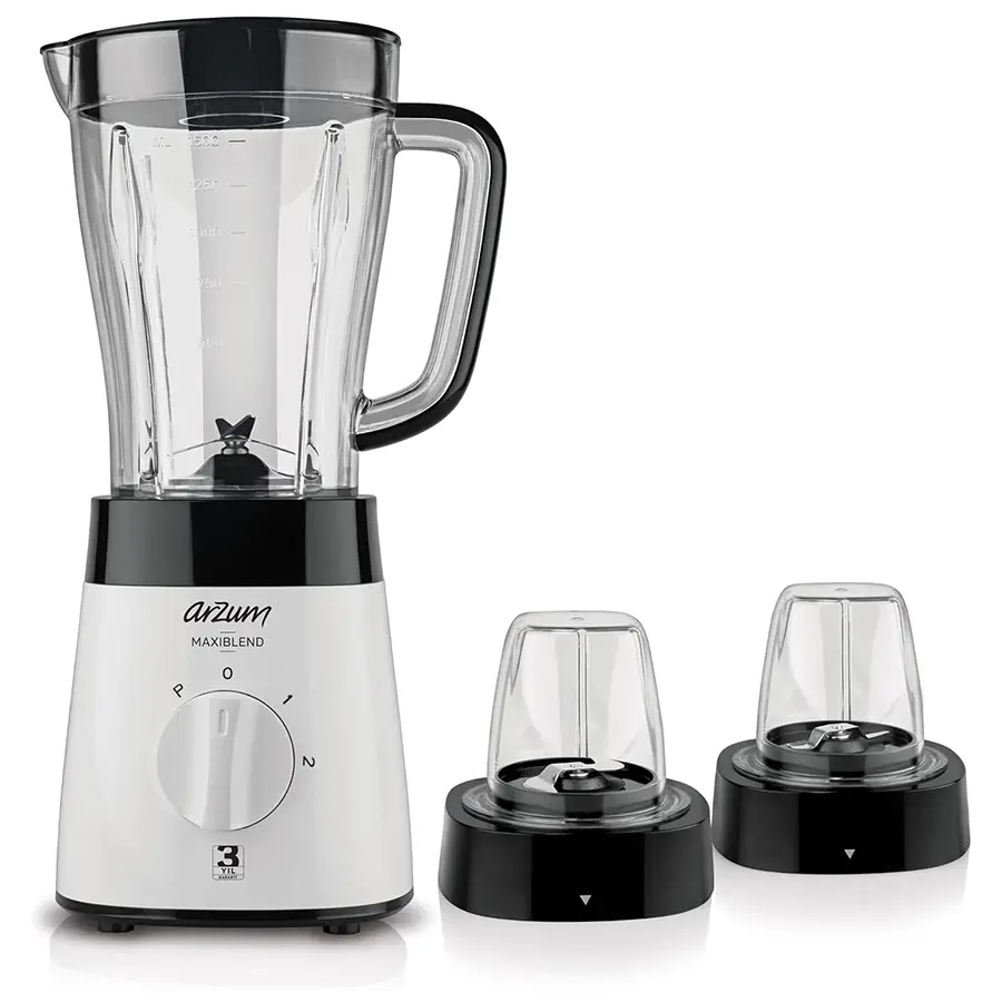Arzum AR1057 Maxiblend 500 W Sürahi Blender Beyaz