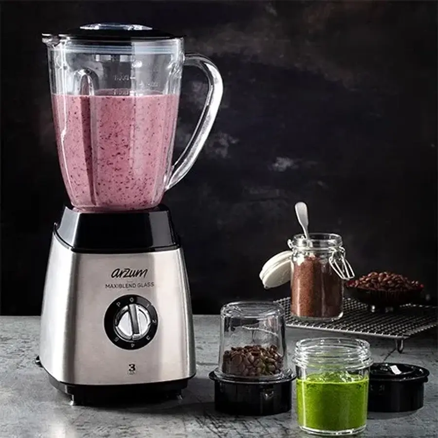 Arzum AR1056 Maxiblend Glass 600 W Cam Sürahi Blender