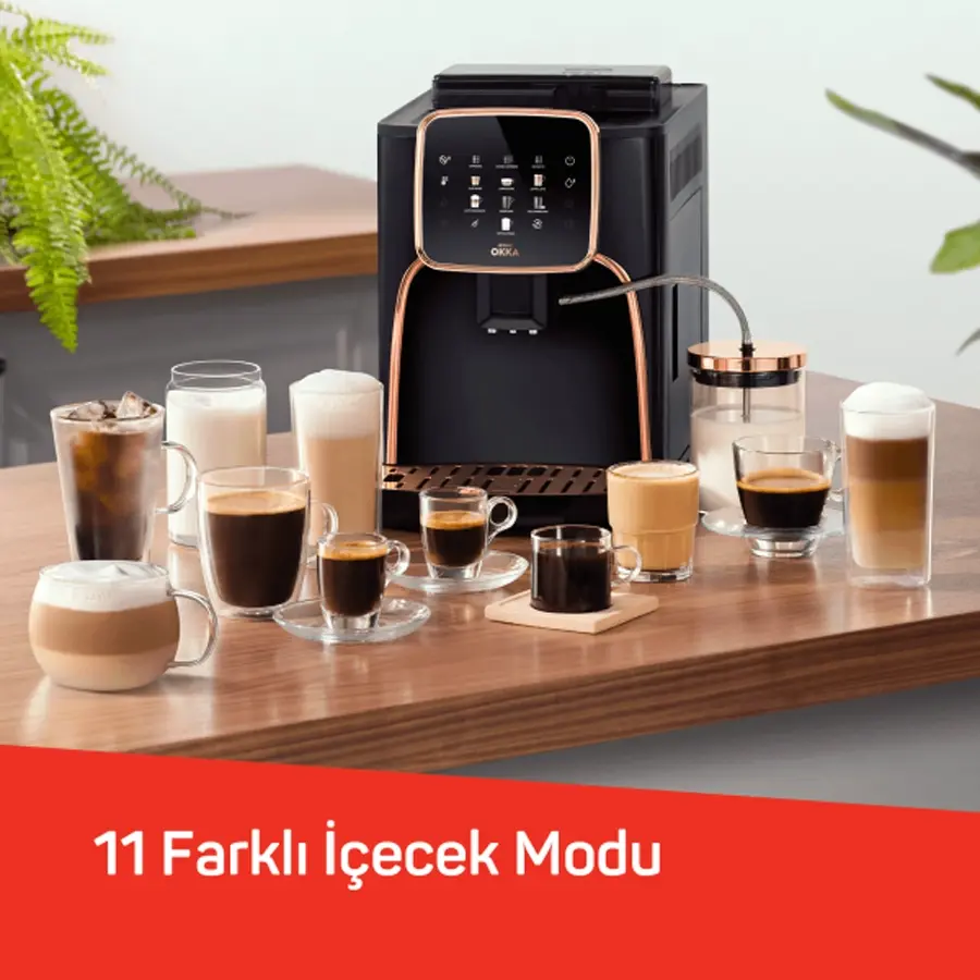 Arzum OK0028 OKKA Espresso Pro M Tam Otomatik Espresso Makinesi