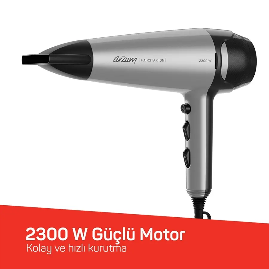 Arzum AR5119 Hairstar Ion 2300 W Saç Kurutma Makinesi