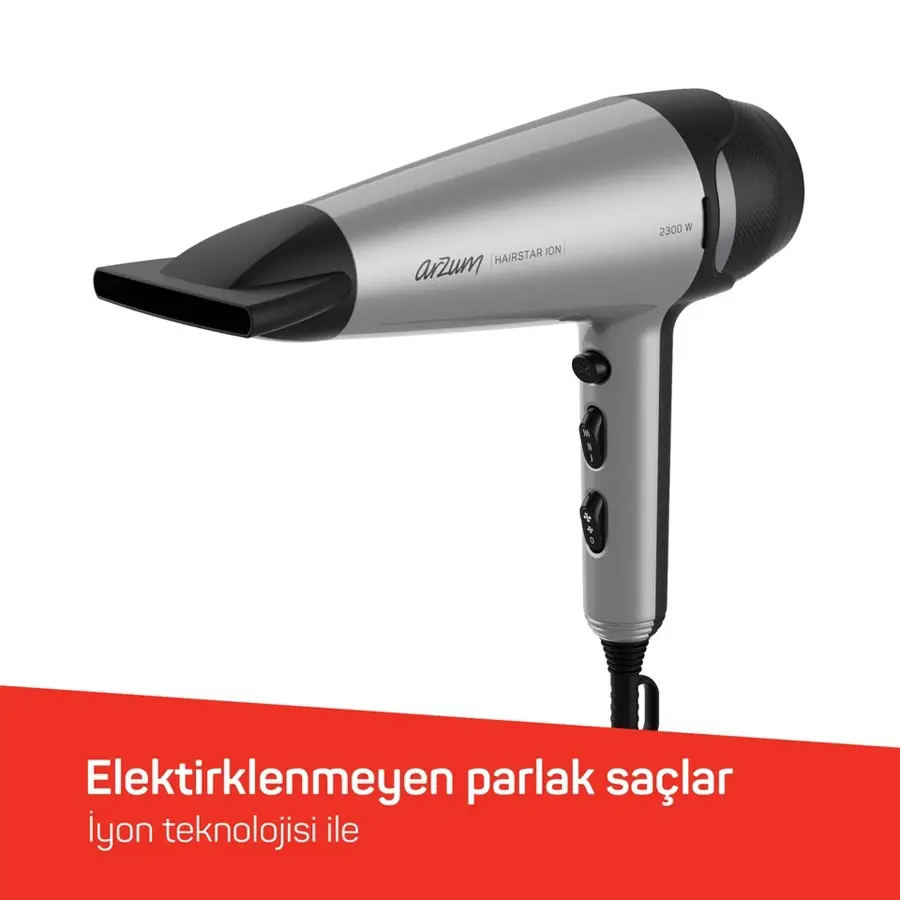 Arzum AR5119 Hairstar Ion 2300 W Saç Kurutma Makinesi