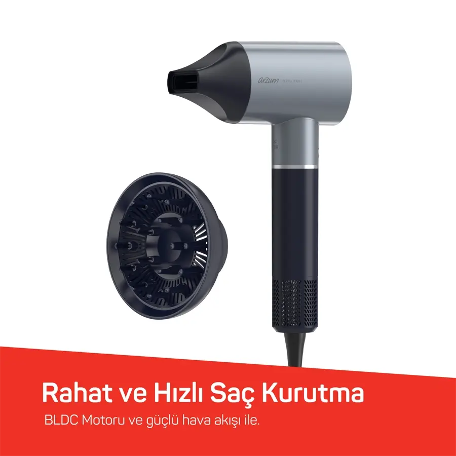 Arzum AR5169 Revolution 1600 W Profesyonel Saç Kurutma Makinesi