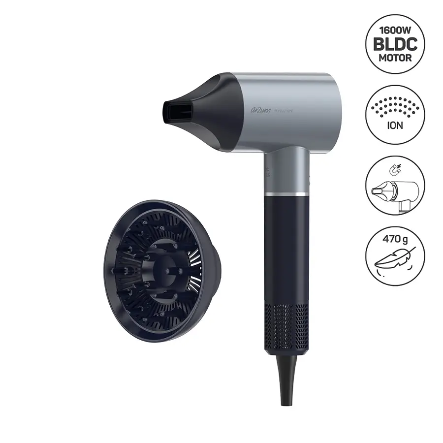 Arzum AR5169 Revolution 1600 W Profesyonel Saç Kurutma Makinesi