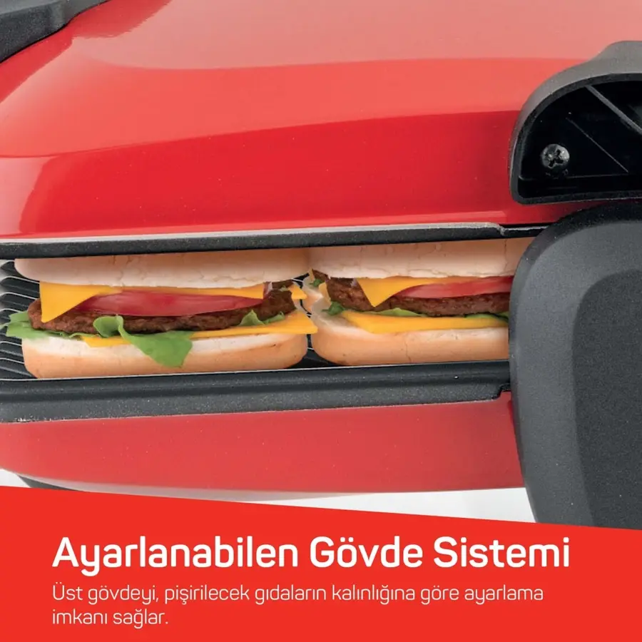 Arzum AR2007 Sultane 1800 W Izgara ve Tost Makinesi Okyanus