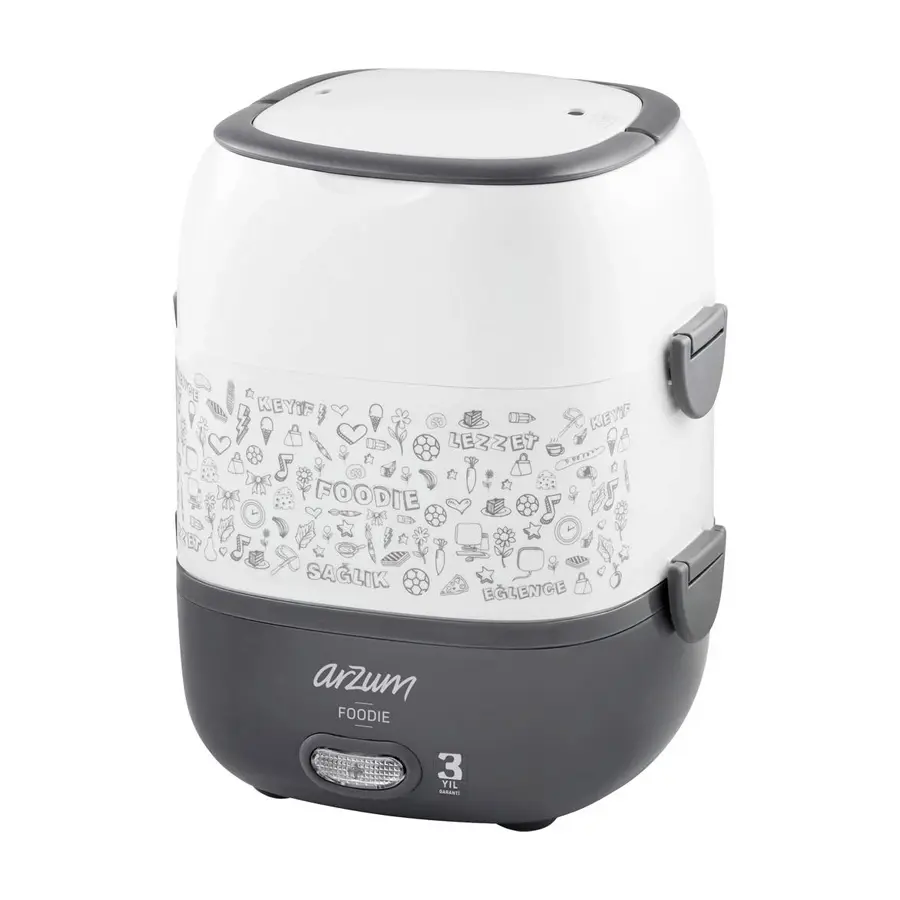 Arzum AR1073 Foodie Elektrikli Modern Sefer Tası Beyaz