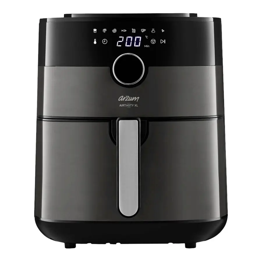 Arzum Airtasty XL 6 Litre Air Fryer Sıcak Hava Fritözü Chrome