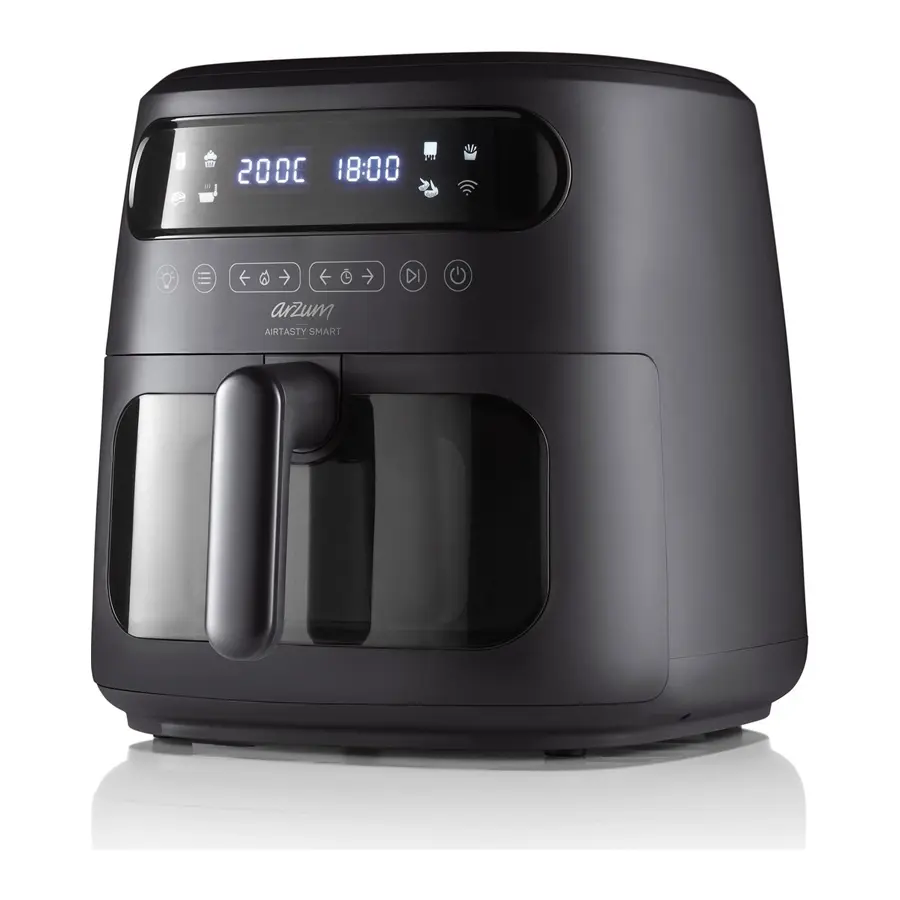 Arzum AR2076 Airtasty Smart 7,5 litre Air Fryer Sıcak Hava Fritözü Siyah