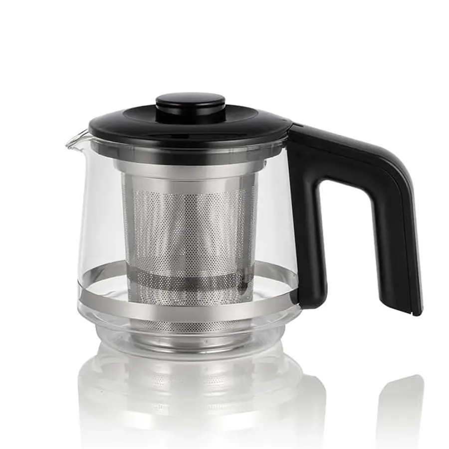 Arzum AR3101 Gusto Cam Çay Makinesi Siyah