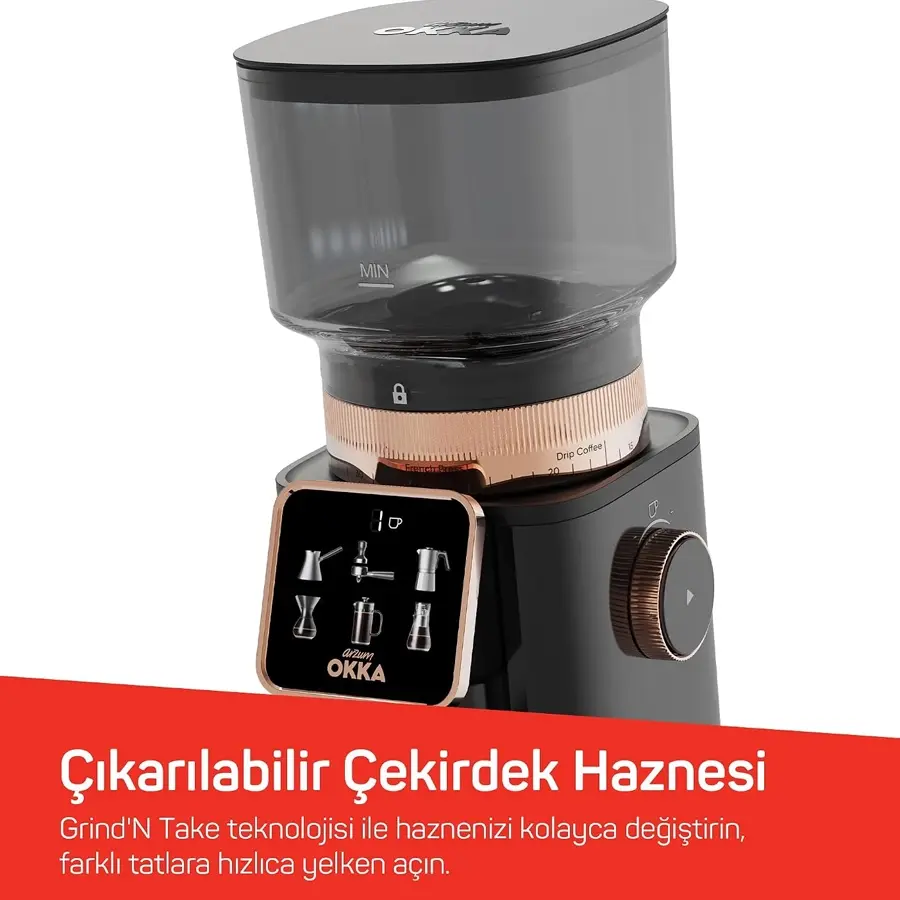 Arzum OKKA Master Grind Kahve Öğütücü