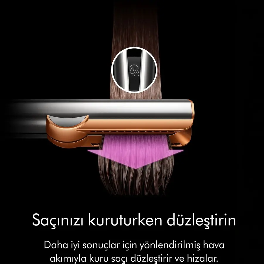Dyson HT01 Airstrait Prussian Blue