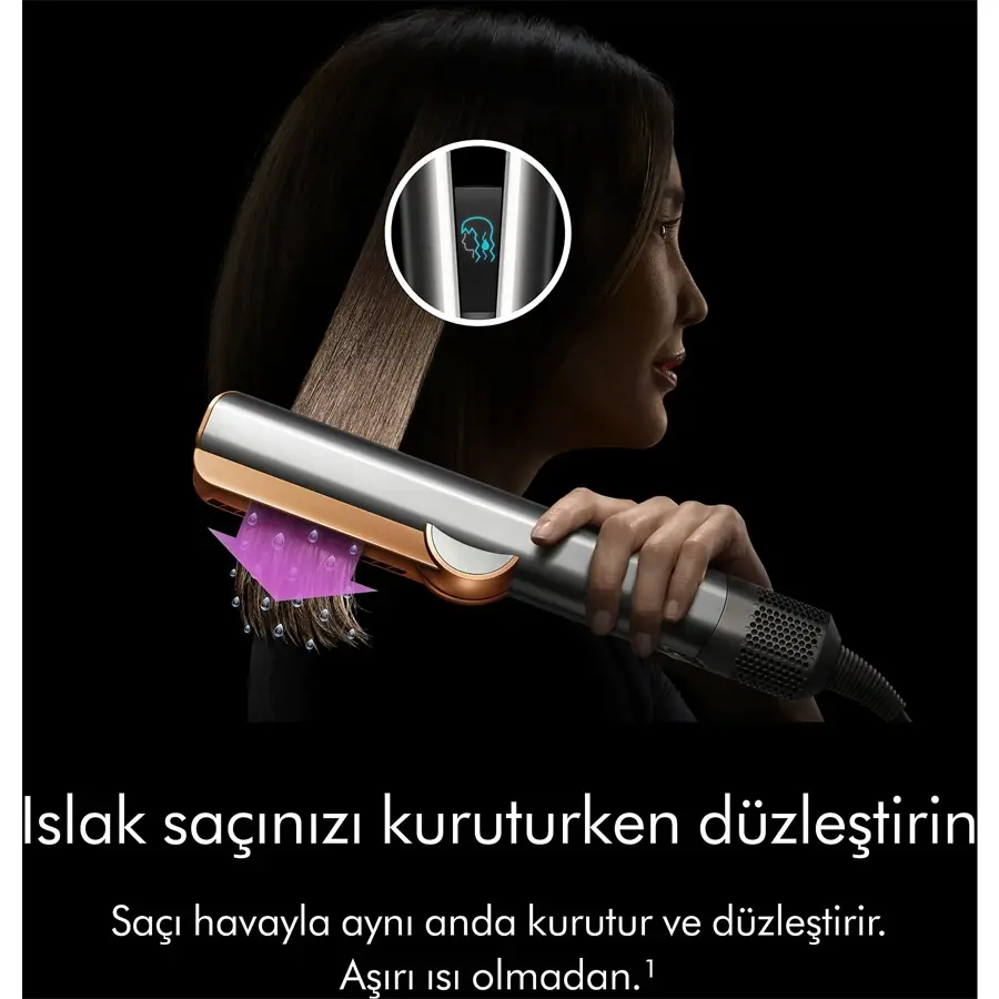 Dyson HT01 Airstrait Prussian Blue