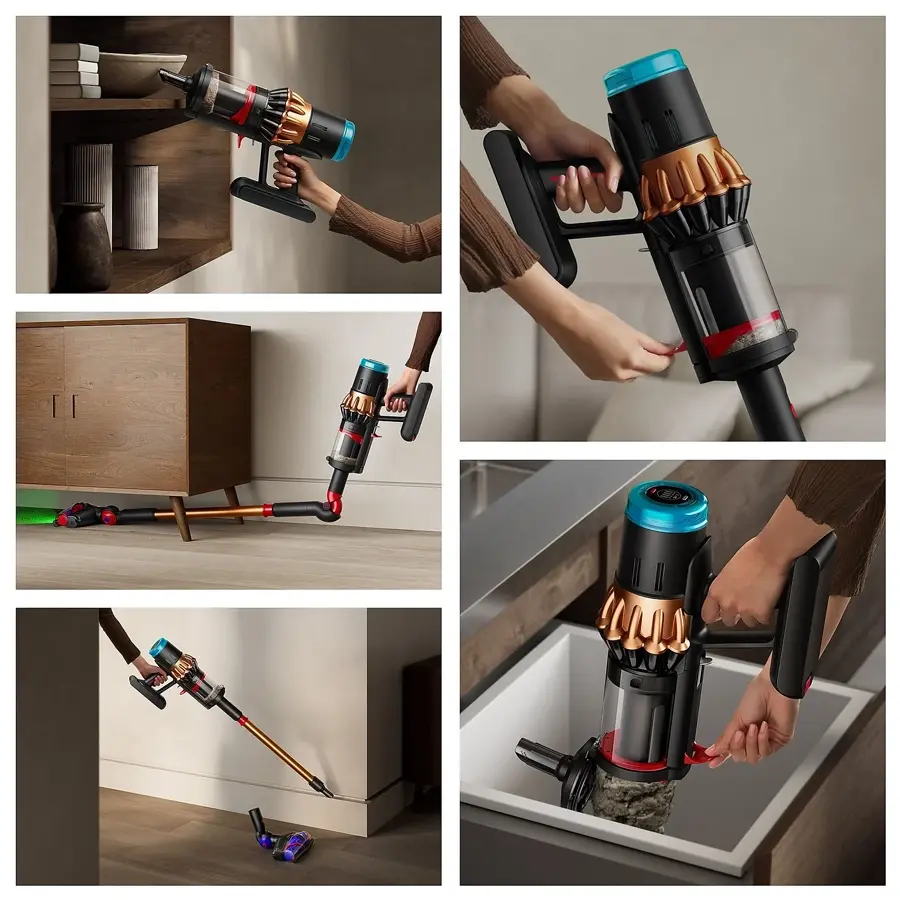Dyson V16 Piston Animal Kablosuz Süpürge Siyah