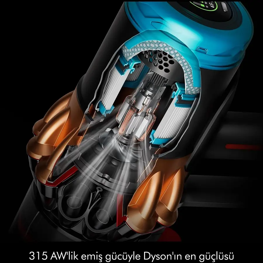 Dyson V16 Piston Animal Kablosuz Süpürge Siyah