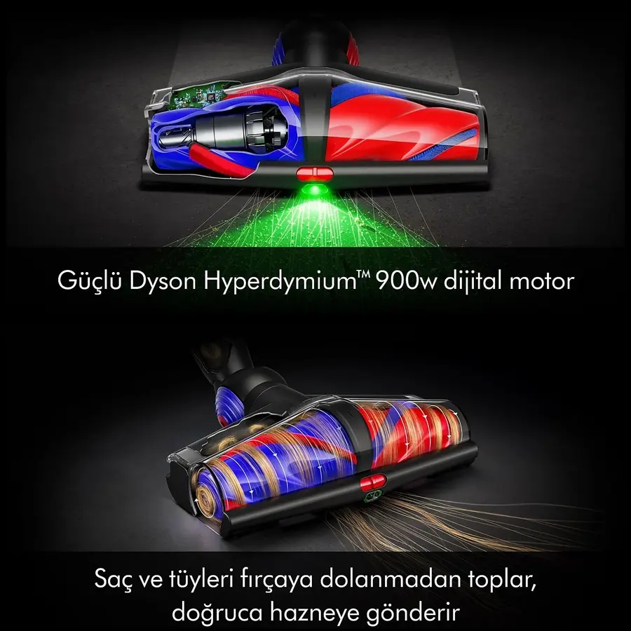 Dyson V16 Piston Animal Kablosuz Süpürge Siyah