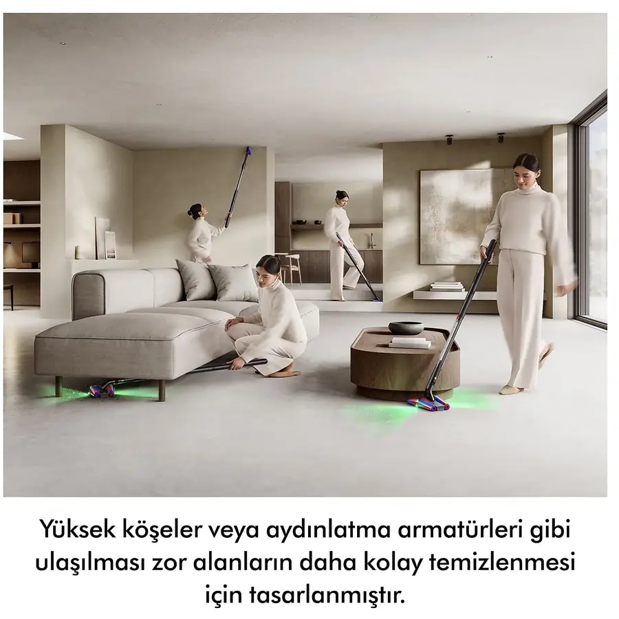 Dyson PencilVac Fluffycones Kablosuz Süpürge