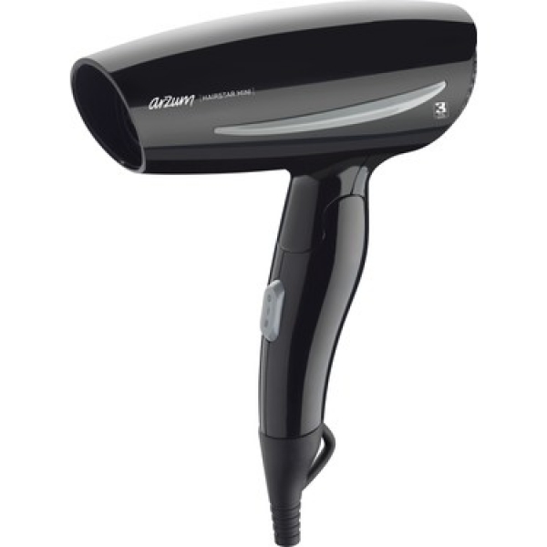AR578 Arzum Hairstar Mini Saç Kurutma Makinesi- Siyah