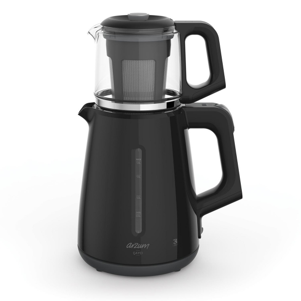 AR3061 Arzum Çaycı Çay Makinesi - Siyah