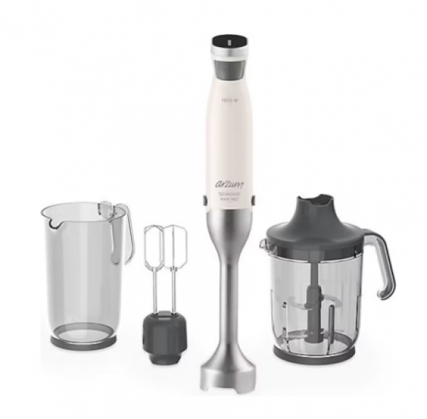 AR1114 Arzum Technoart Maxi Neo El Blender Seti - Beyaz