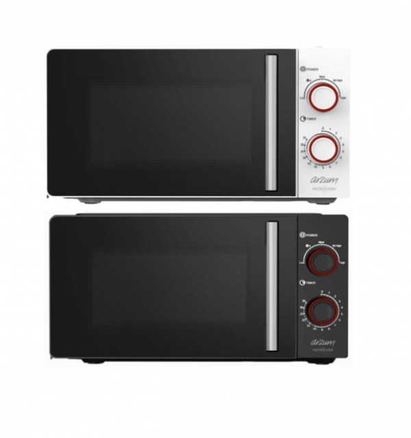 AR2093 Arzum Microcook Mikrodalga - Siyah / Beyaz