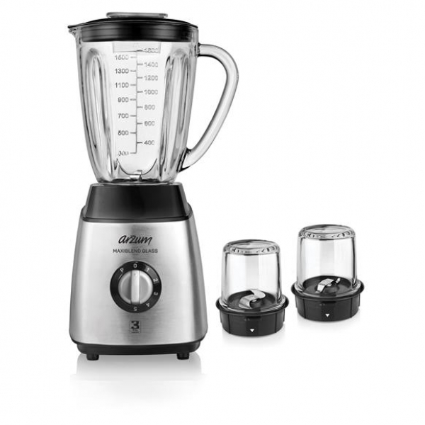 AR1056 Arzum Maxiblend Glass Sürahi Blender -Inox