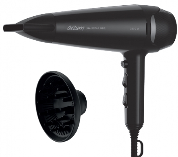 AR5116 Arzum Hairstar Neo Saç Kurutma Makinesi- Siyah